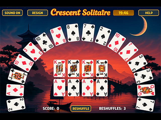 Crescent Solitaire Screenshot 3